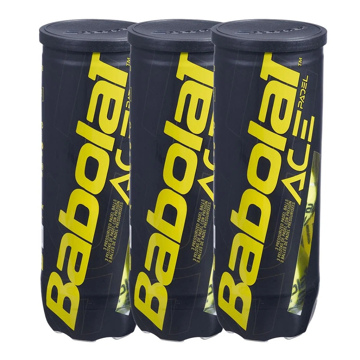 Babolat Tripack Ace - Pelotas de pádel (9 pelotas)
