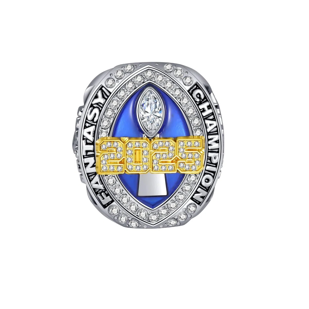 2025 Anillos de fútbol de fantasía Coleccionables del Día del Padre de campeonato Anillos de campeonato de la FFL Recuerdos for fanáticos Exhibiciones de fútbol for amigos y exhibiciones