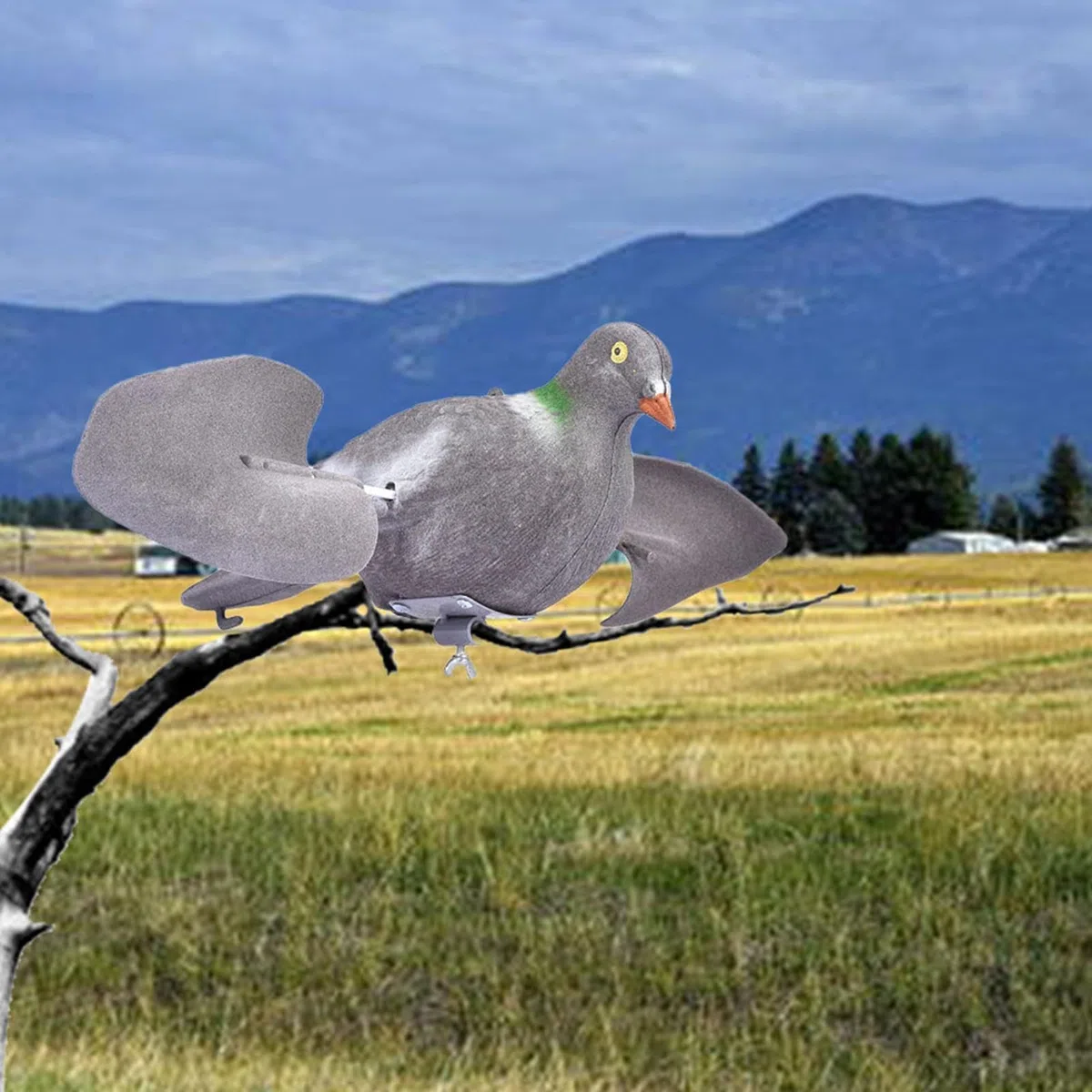Señuelo de Caza de Palomas – Atractivo señuelo de, señuelo de pájaro de Movimiento para Caza al Aire Libre, Equipo de Caza Duradero al Aire Libre, señuelo de de conducción del Viento al