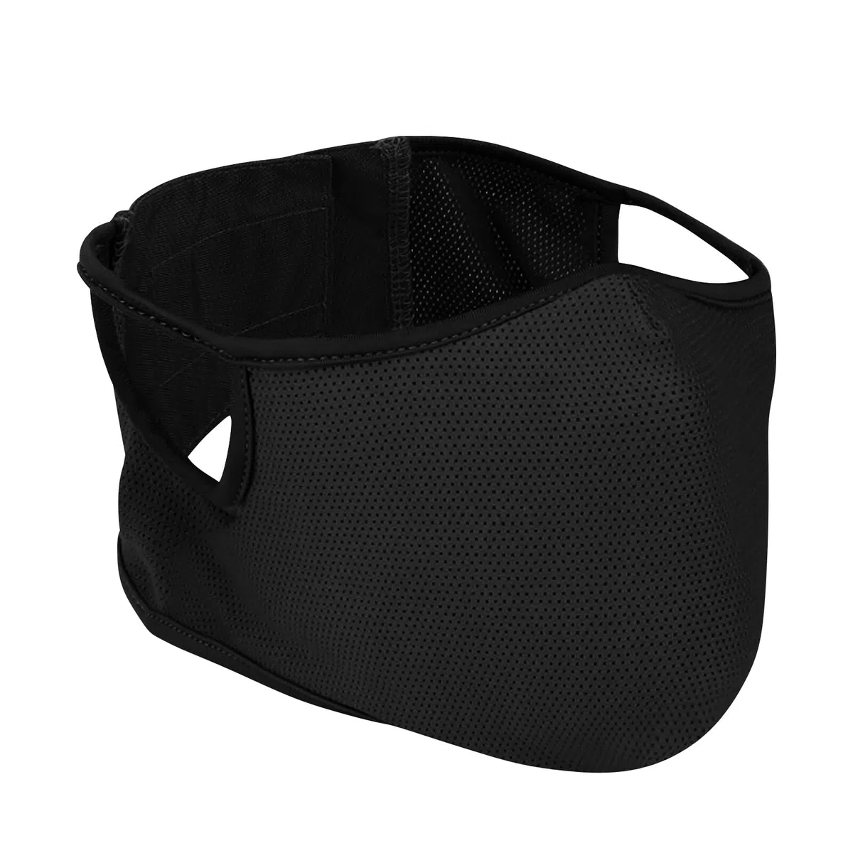 Qavctw Tactical Shooting Mask, Folding Airsoft Silicone Mask, Breathable, Free Ear, Half Face, Mesh, Military Mask for Shooting, Horse Riding, Climbing, Paintball, Hunting, Games