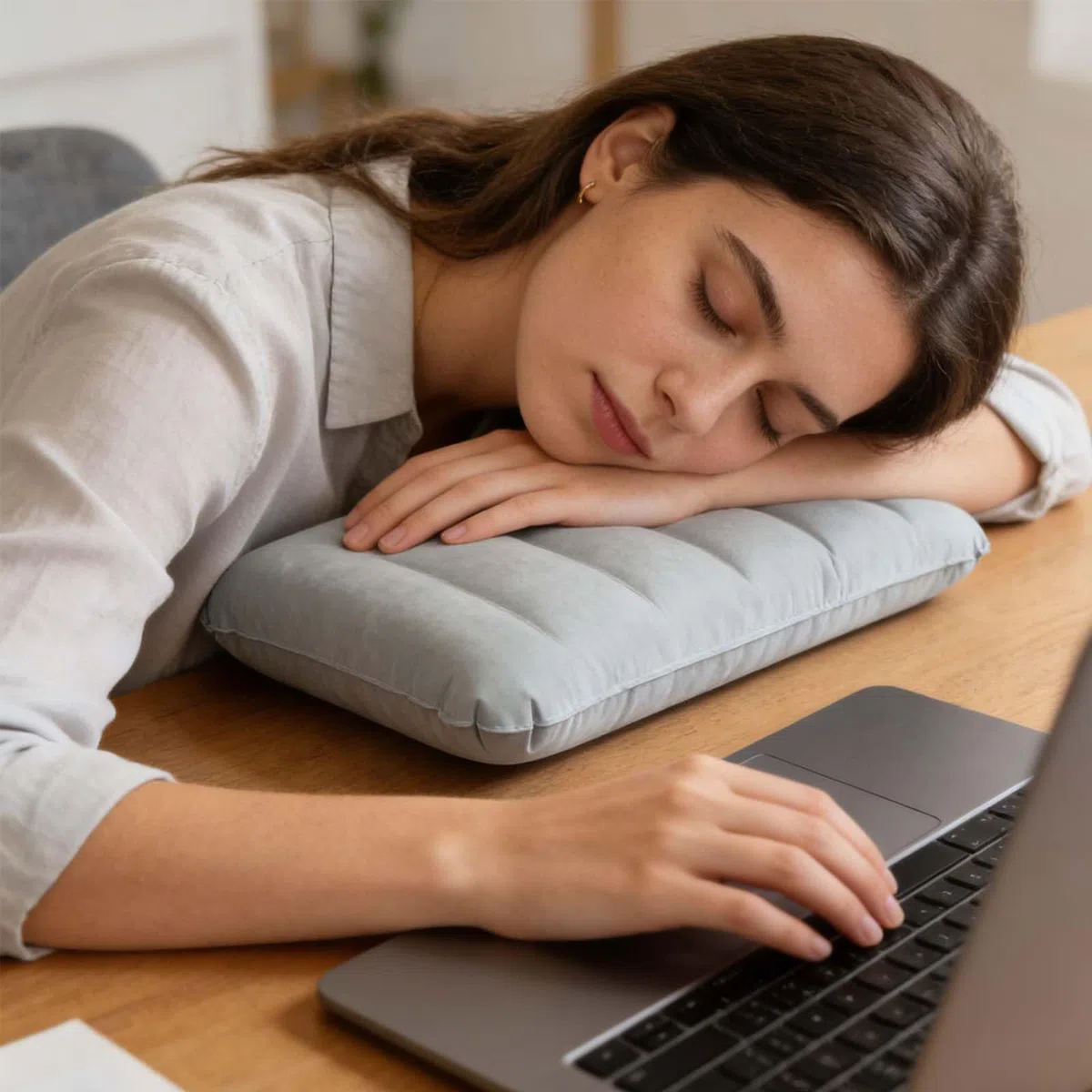 2 piezas Almohadas de Camping Hinchables,Almohada de Playa Hinchable,Ultraligero Cojin de Viaje Hinchable,Almohada de Playa Inflable,Almohada Inflable Camping,para viajes en playa,coche,tren y avión