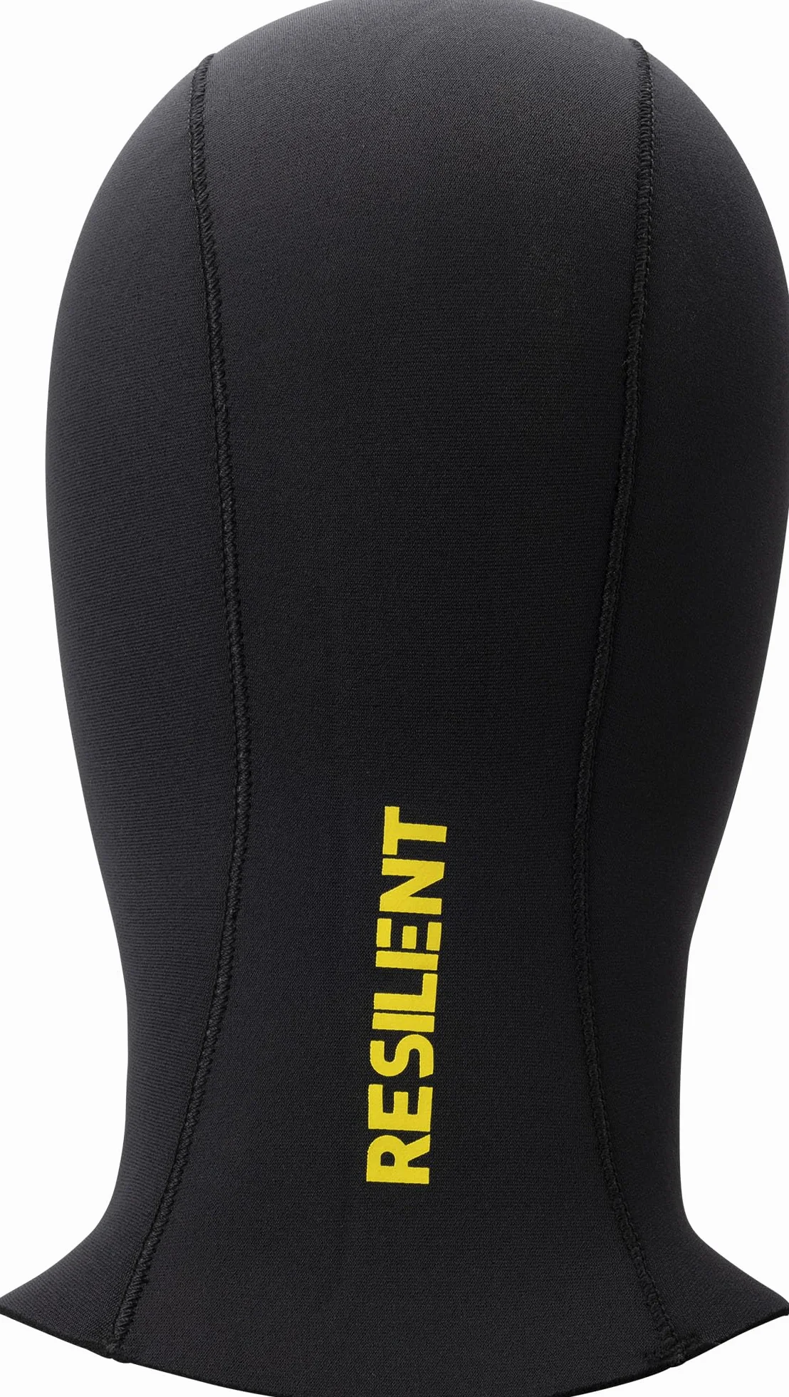 CRESSI Resilient Hood 3mm - Capucha Unisex con Cuello Redondo en Neopreno de Doble Forro Negro de 3mm, Ideal para Buceo, Snorkel y Deportes Acuático