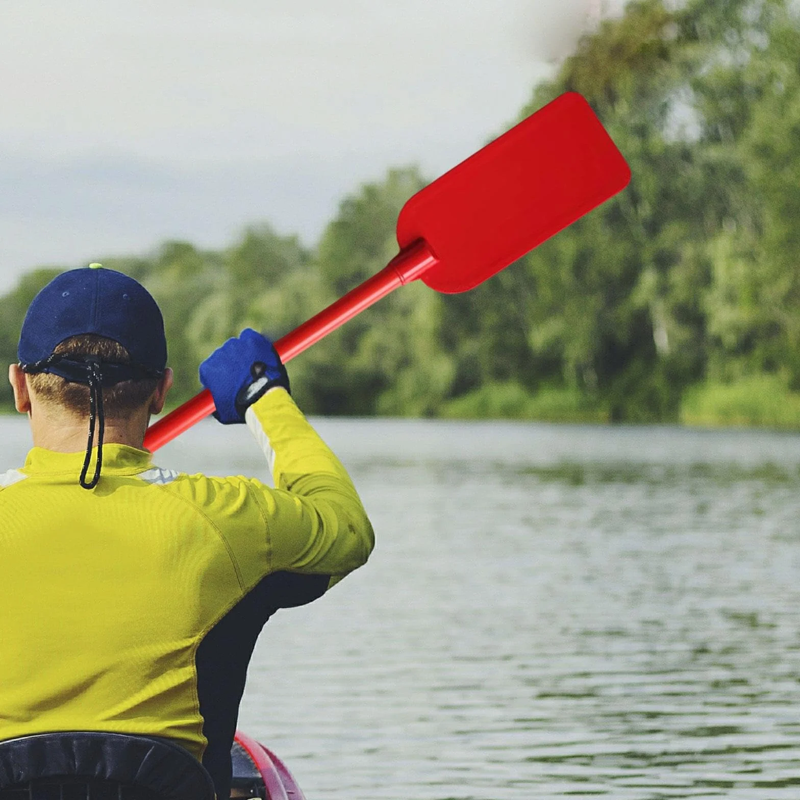 Remo Infantil de PVC Cómodo Y Decorativo para Canoa, Ideal para Actuaciones en Botes Inflables Y Escenarios.