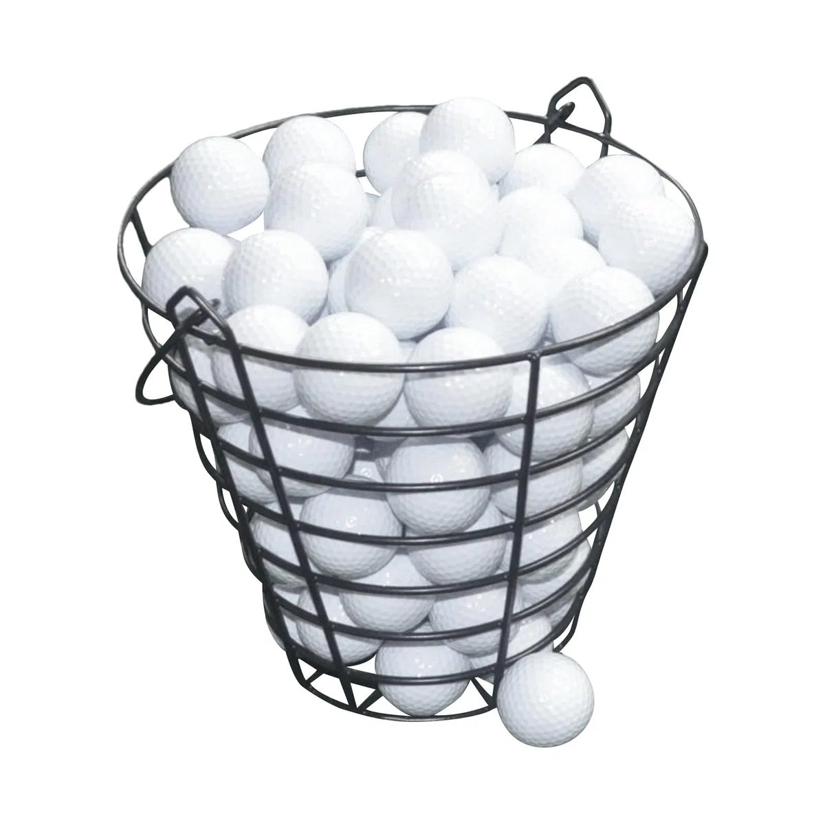 Genérico Cesta De Golf, Organizador para 100 Bolas de Golf, Contenedor Con Asa Como Regalo Para Aficionados Al